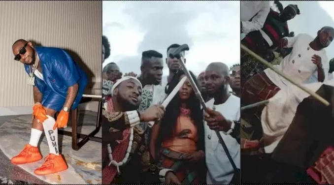 Davido Reacts As Netizens Spot Sabinus In Throwback Music Video