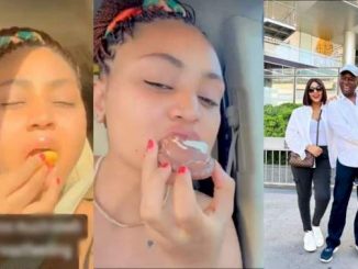 Regina Daniels Reveals What She Tells Husband, Ned Nwoko Whenever He Complains About Her Eating Habit