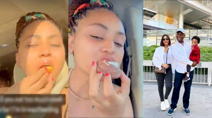 Regina Daniels Reveals What She Tells Husband, Ned Nwoko Whenever He Complains About Her Eating Habit