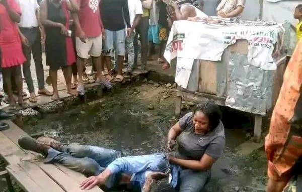 Suspected Yahoo boy allegedly murders girlfriend in Bayelsa, buries her in his room (video)