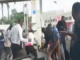 Naked Woman Sprays Petrol