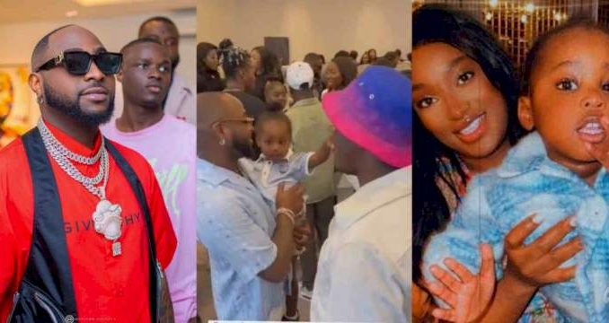 Davido Spotted For The First Time With Two-Year-Old Son, Dawson (Video)