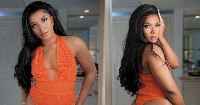 "She Don Go Do Yansh Too" - Reactions As BBNaija Star Liquorose Flaunts Her Curvaceous Derriere In New Photos