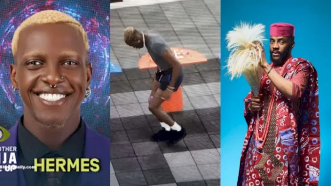 BBNAIJA: Ebuka Obi-Uchendu Reacts As Hermes Emerges Head Of House