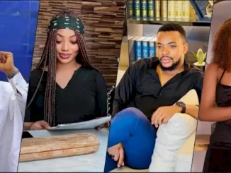 BBNaija: Pharmsavi Makes A Scene As Evicted Housemates Reunite Except For Beauty, Others (Video)