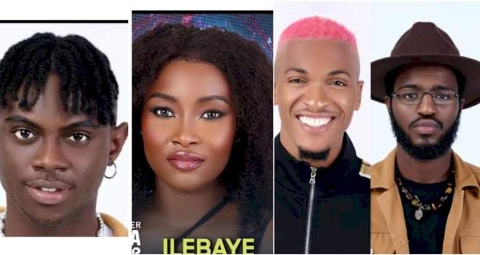BBNaija: Ilebaye, Groovy, Khalid, Bryan, Phyna Up For Eviction This Week