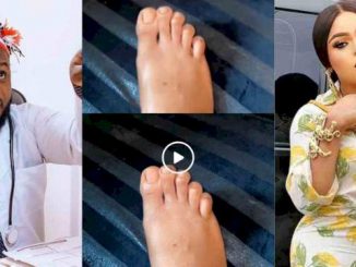 "Even Camel No Get This Kind Toe" - Sabinus Ridicules Bobrisky For Flaunting Her 'Fresh' Leg Online