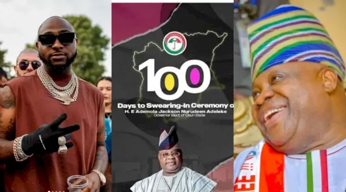 "It Will Be A Day That History Will Never Forget" - Davido Excited As He Discloses Date Of Uncle's Inauguration
