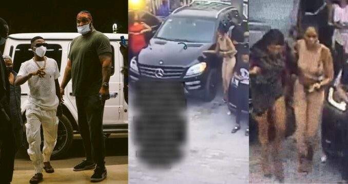 Wizkid's Bodyguard, Roy Calls Out Slayqueen Who Stole His iPhone At A Nightclub In Lagos (video)