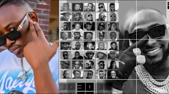 "Rise By Ripping Others" - Dammy Krane Releases 'Portrait Of 30 Broke Gang' As He Calls Out Davido Over Unpaid Debt
