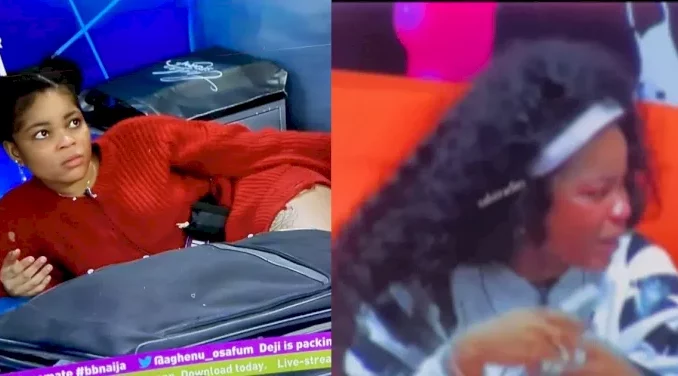 HoH Chichi Weeps Profusely Following Housemates' Refusal To Follow Her Order (Video)