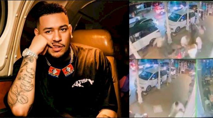 CCTV Captures Moment AKA Was Shot Dead (Video)