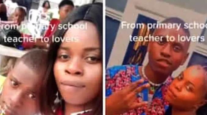 Primary School Teacher Falls In Love With Former Pupil (Video)