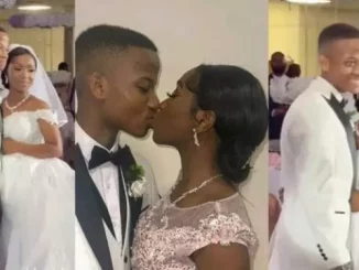 Mixed Reactions As Video Of 21-Year-Old Couple At Their Wedding Trends (Watch)