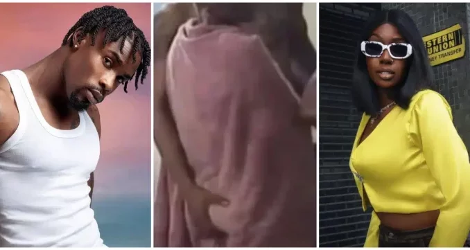 "My Comfort Person" - Reactions As Neo Seen Grabbing Tolanibaj's Backside (Video)