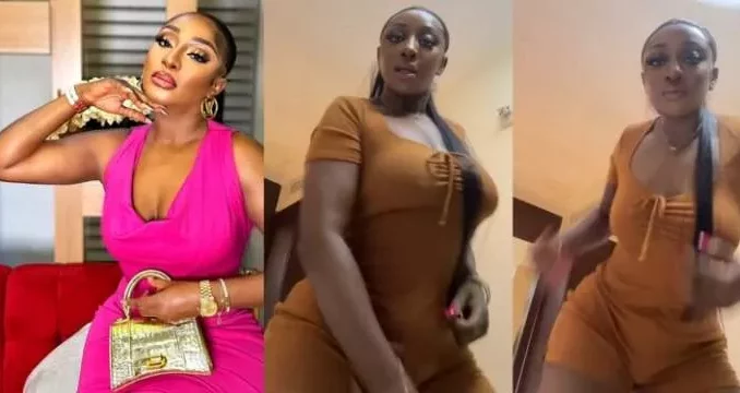 Mixed reactions as actress Ini Edo shares sultry dance video on TikTok (watch)