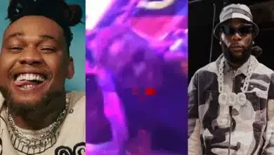 "I no go bath again in my life" - BNXN proclaims after touching Burna Boy at his concert in throwback video