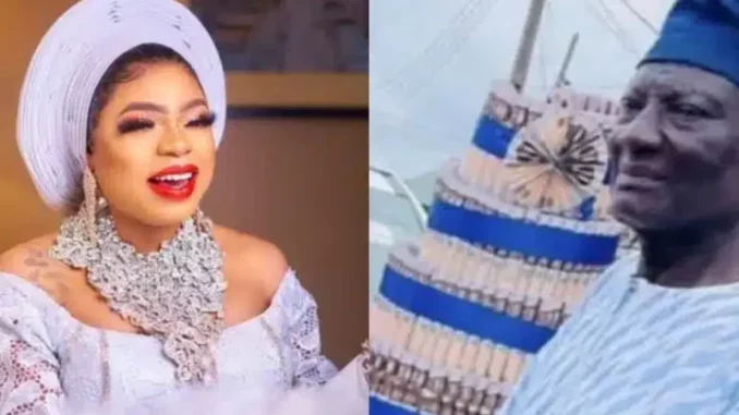 "You'll spray me nothing less than N200K" - Bobrisky outlines conditions for those who want to attend his father's burial