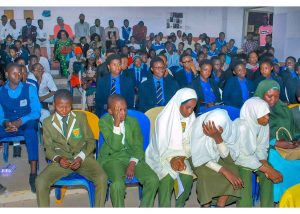 Nigeria Goes to School Students gathering
